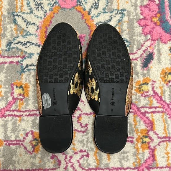 Birdies Phoebe Floral Jacquard Embroidered Floral Slip On Mules New Size 8 - Picture 12 of 13